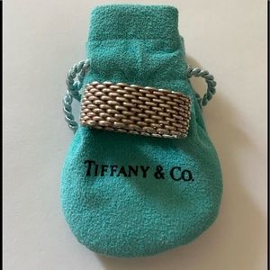 Tiffany & Co. Somerset Mesh Band Ring